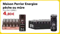Hmarket Maison Perrier Energize pêche ou mûre offre