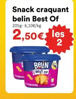 Hmarket Snack craquant belin Best Of offre