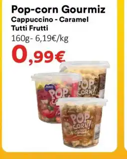 Hmarket Pop-corn Gourmiz Cappuccino - Caramel Tutti Frutti offre