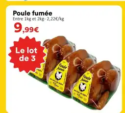 Hmarket Poule fumée offre