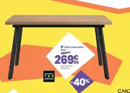 Conforama Table extensible Blau offre