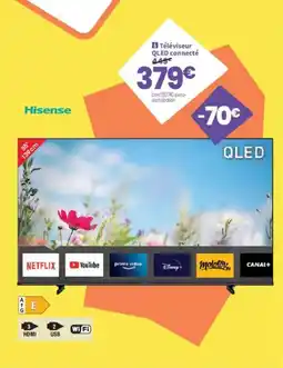 Conforama HISENSE Téléviseur QLED connecté offre