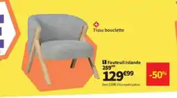 Conforama Fauteuil Islande offre