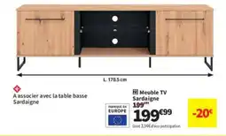 Conforama Meuble TV Sardaigne offre