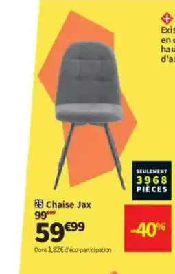 Conforama Chaise Jax offre