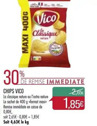 Match Chips vico offre