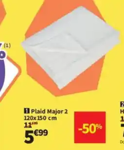 Conforama Plaid Major 2 offre