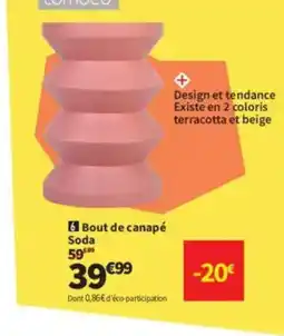 Conforama Bout de canapé offre