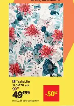 Conforama Tapis Lilo offre