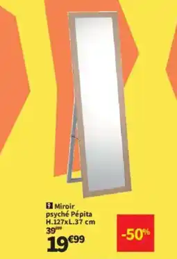 Conforama Miroir psyché Pépita offre