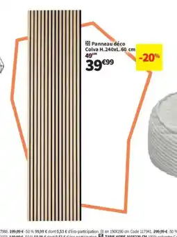 Conforama Panneau déco Colva offre