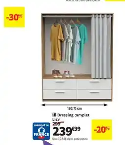 Conforama Dressing complet Lizy offre