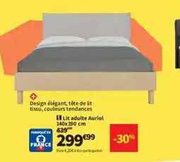 Conforama Lit adulte Auriol offre