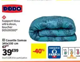 Conforama DODO Couette Samoa offre