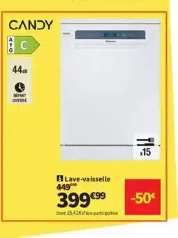 Conforama CANDY ave-vaisselle offre