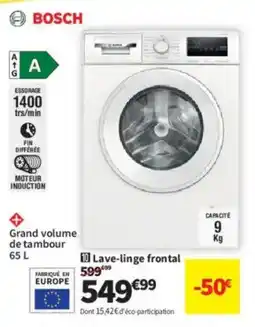Conforama BOSCH Lave-linge frontal offre