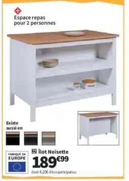 Conforama Îlot Noisette offre