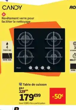 Conforama CANDY Table de cuisson offre