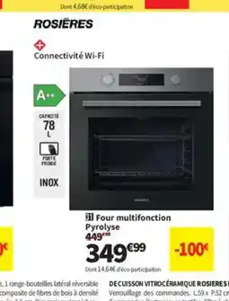 Conforama ROSIÈRES Four multifonction offre