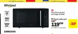 Conforama WHIRLPOOL Micro-ondes gril offre
