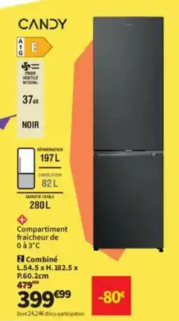 Conforama CANDY Combiné offre