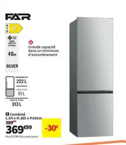 Conforama FAR Combiné offre