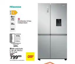 Conforama HISENSE Réf. américain offre
