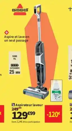 Conforama BISSELL Aspirateur laveur offre
