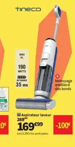 Conforama TINECO Aspirateur laveur offre