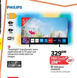 Conforama PHILIPS Téléviseur connecté offre