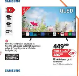 Conforama SAMSUNG Téléviseur QLED connecté offre