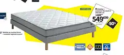 Conforama BULTEX Matelas + sommier Run pack 2 offre