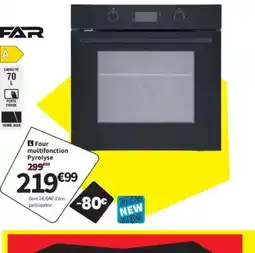 Conforama FAR Four multifonction Pyrolyse offre