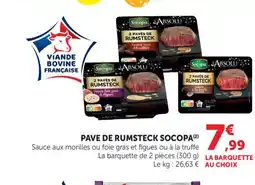 Maximarché SOCOPA Pave de rumsteck offre