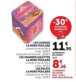 Maximarché LA MERE POULARD Les cookies offre