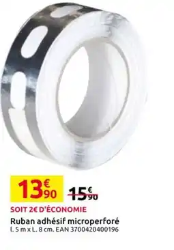 Mr Bricolage Ruban adhésif microperforé offre