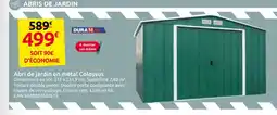 Mr Bricolage Abri de jardin en métal Colossus offre