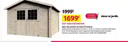 Mr Bricolage Abri de jardin en bois Flovene offre