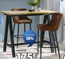 JYSK SANDBY Table de bar offre