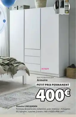 JYSK LIMFJORDEN Armoire offre