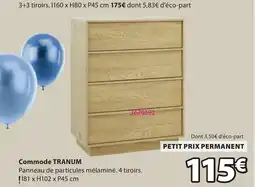 JYSK TRANUM Commode offre