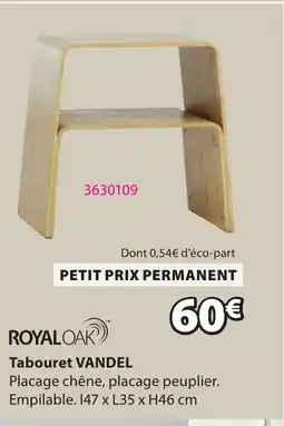 JYSK VANDEL Tabouret offre