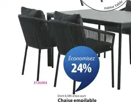 JYSK GILJA Chaise empilable offre