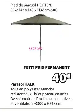 JYSK HALK Parasol offre