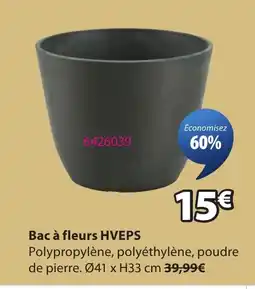 JYSK HVEPS Bac à fleurs offre