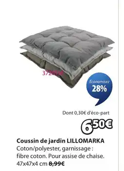 JYSK LILLOMARKA Coussin de jardin offre