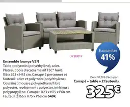 JYSK VEN Ensemble lounge offre