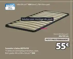 JYSK Sommier à lattes offre