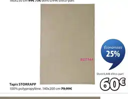 JYSK STORRAPP Tapis offre