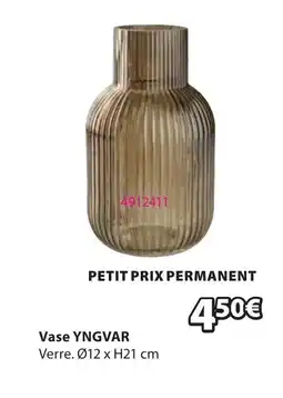 JYSK YNGVAR Vase offre